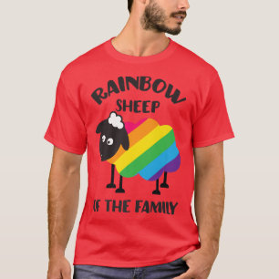 Rainbow Sheep Of The Family LGBT Pride  T-Shirt