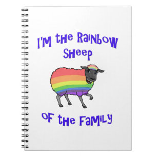 Rainbow Sheep of the Family Notebook