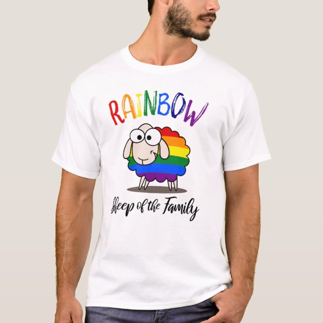 RAINBOW SHEEP OF THE FAMILY TSHIRT (Front)