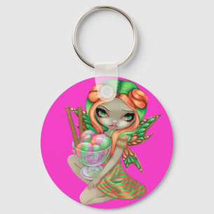 "Rainbow Sherbet Fairy" Keychain