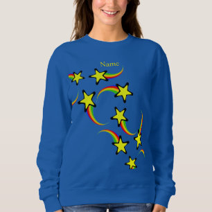 Rainbow Shooting Stars Thunder_Cove Sweatshirt