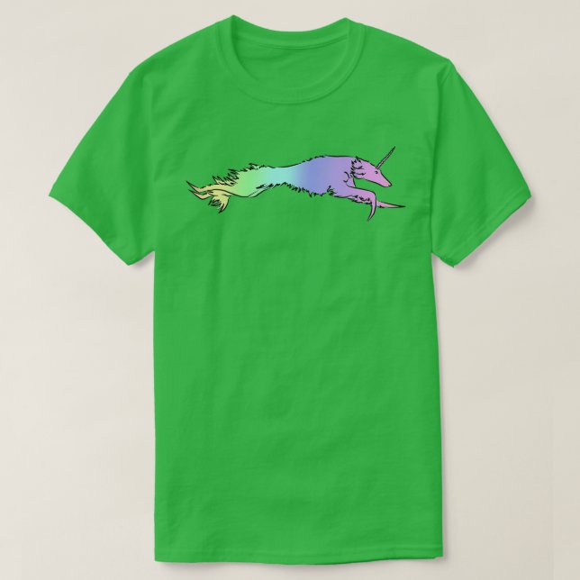 Rainbow Silkencorn T-Shirt (Design Front)