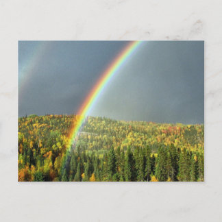 Rainbow Skies Office Personalise Destiny Destiny'S Postcard