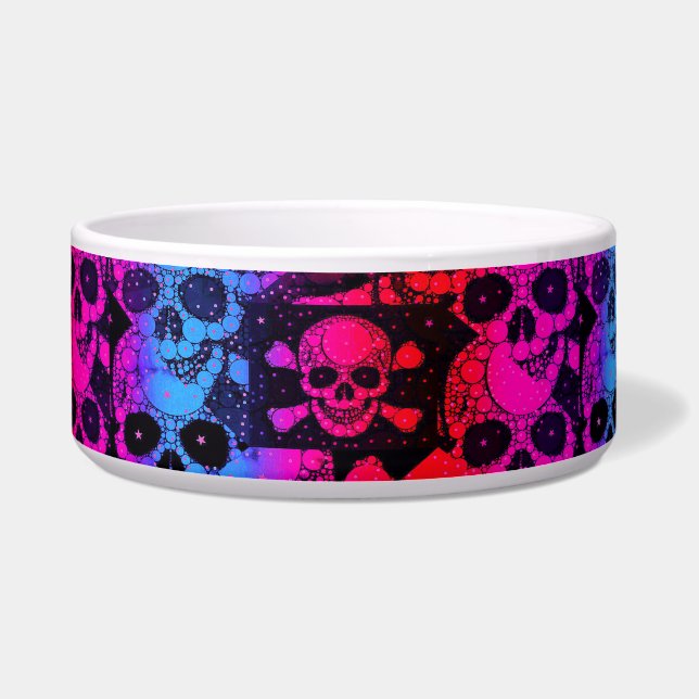Rainbow Skull Bling (Front)