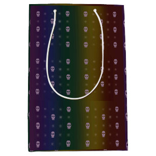 Rainbow Skulls Gift Bag