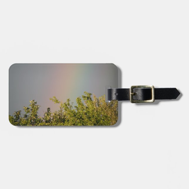 Rainbow Sky Custom Luggage Tag (Front Horizontal)