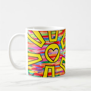 Rainbow Sky Mug by Tamara Diaz Art 