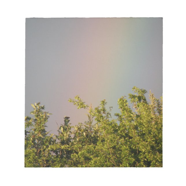 Rainbow Sky Notepad (Front)