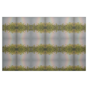 Rainbow Sky Patterned Craft Fabric