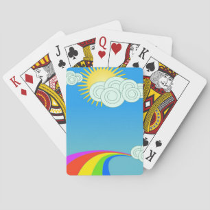 RAINBOW SKY PLAYING CARDS