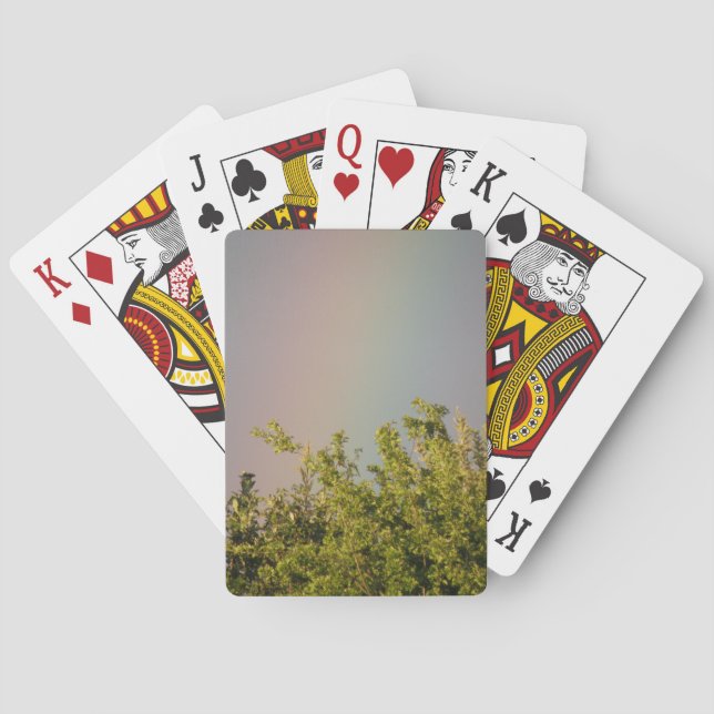 Rainbow Sky Playing Cards (Back)