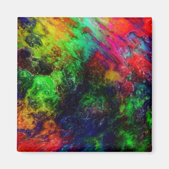 Rainbow Slime Magnet (Front)