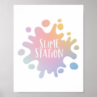 Rainbow slime station