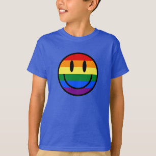 Rainbow Smiley Face T-Shirt