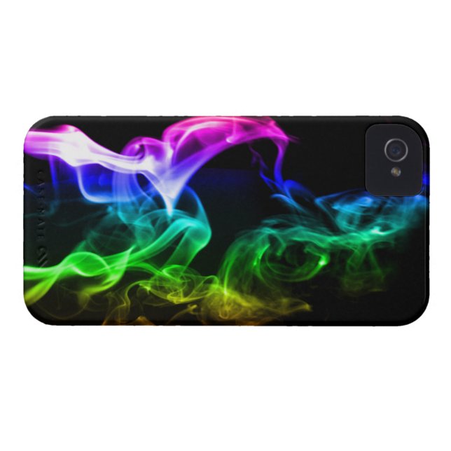 Rainbow Smoke Case-Mate iPhone Case (Back Horizontal)
