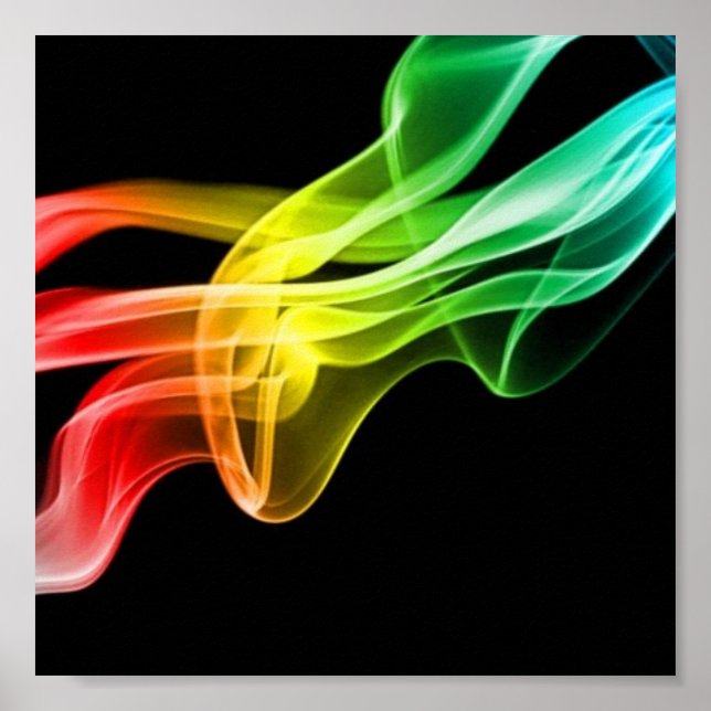 rainbow smoke poster (Front)