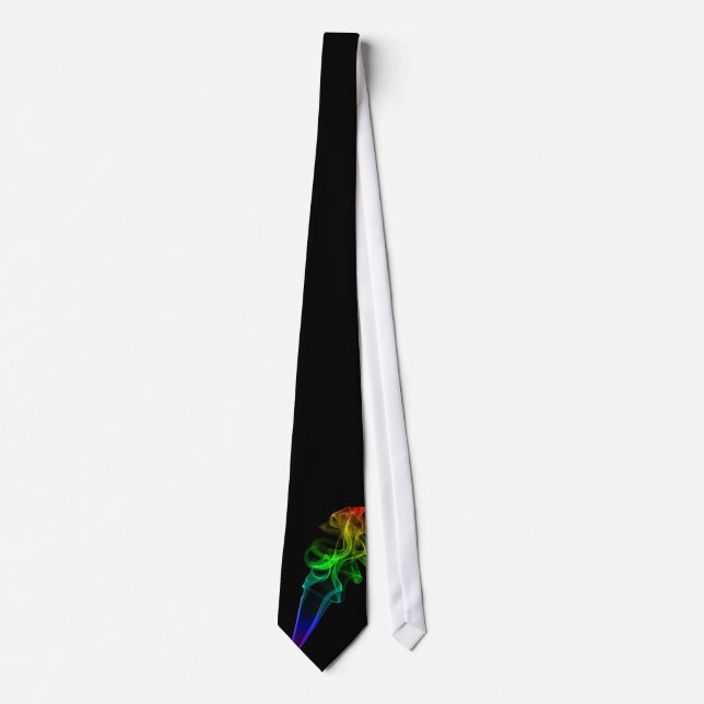 Rainbow Smoke Tie (Front)