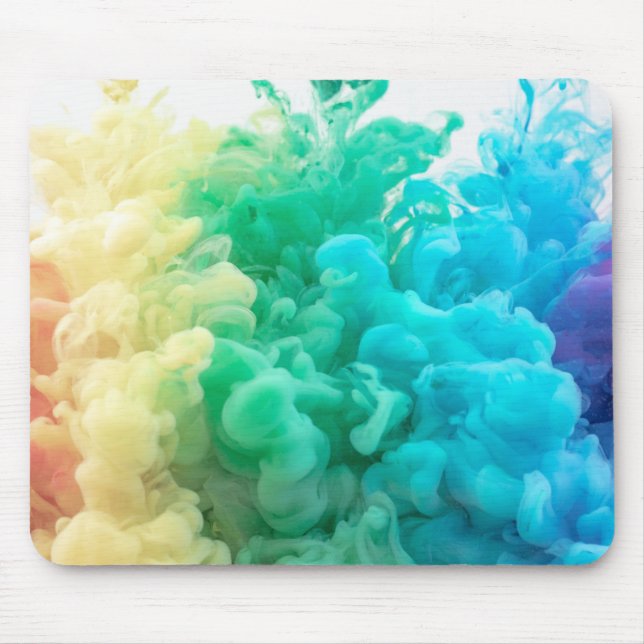rainbow smokes mouse mat (Front)