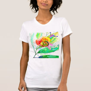 Rainbow Snail T-Shirt Painting