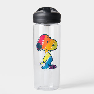 Rainbow Snoopy Water Bottle
