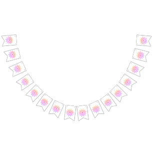 Rainbow Snowflake Bunting