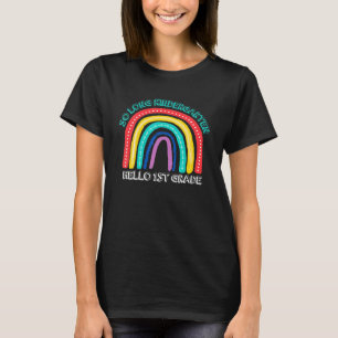 Rainbow So Long Kindergarten Hello 1st First Grade T-Shirt