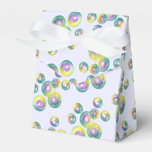Rainbow Soap Bubbles Bubble Wand Summertime Fun Favour Box