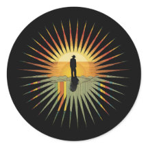 Rainbow Sonne Retro Vintage Designe