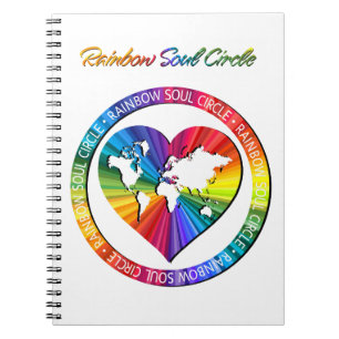 Rainbow Soul Circle Notebook