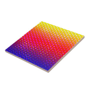 Rainbow Sparkle Pattern Tile