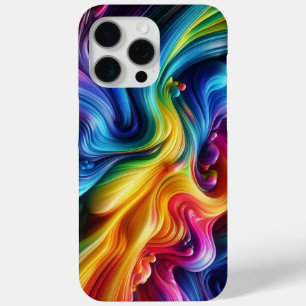 Rainbow Spectrum, rainbow camo, multi-coloured iPhone 15 Pro Max Case