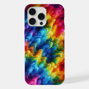Rainbow Spectrum, rainbow camo, multi-coloured iPhone 15 Pro Max Case