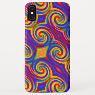 rainbow spin iPhone XS max case