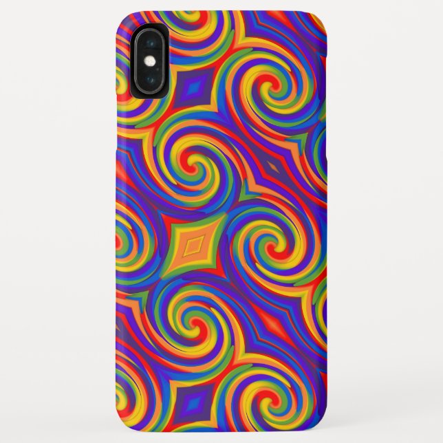 rainbow spin Case-Mate iPhone case (Back)