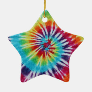 Rainbow Spiral Ceramic Tree Decoration