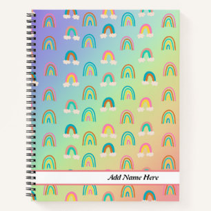 Rainbow Spiral Notebook
