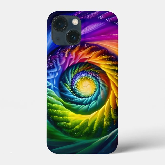Rainbow Spiral Out Case-Mate iPhone Case (Back)