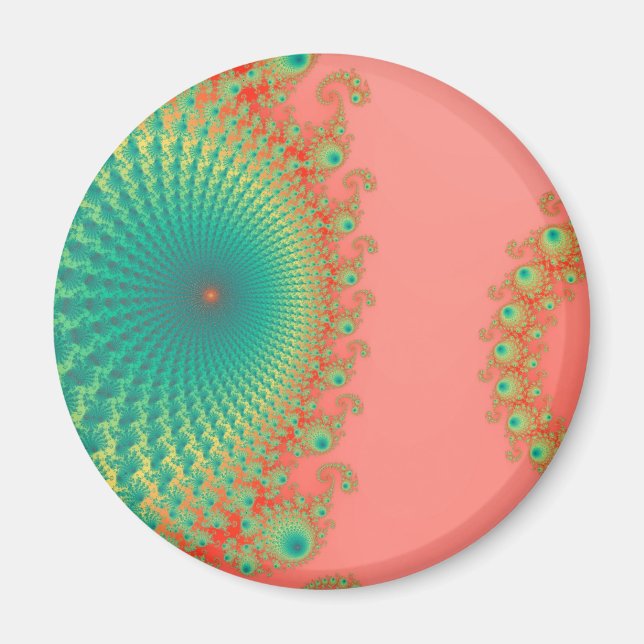 Rainbow Spirole Magnet (Front)