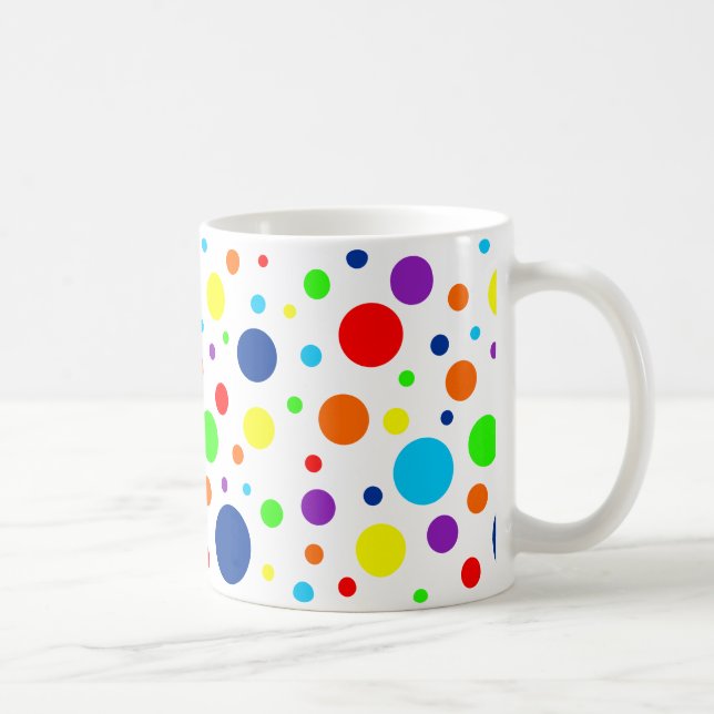 Rainbow Spots Mug (Right)