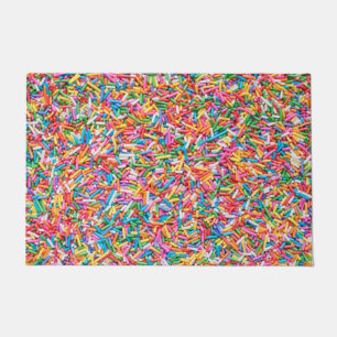 Rainbow Sprinkles Doormat