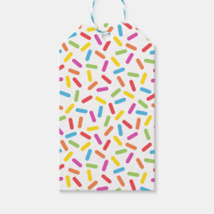 Rainbow Sprinkles Gift Tags