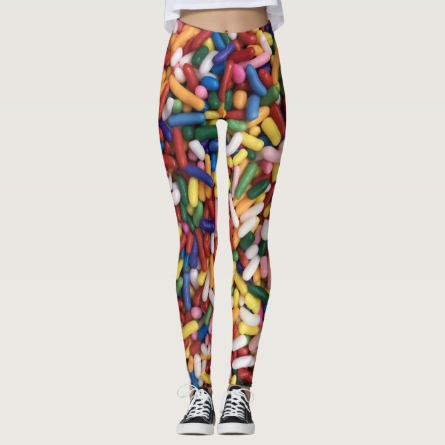 Rainbow Sprinkles Leggings (Front)