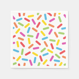 Rainbow Sprinkles Napkin