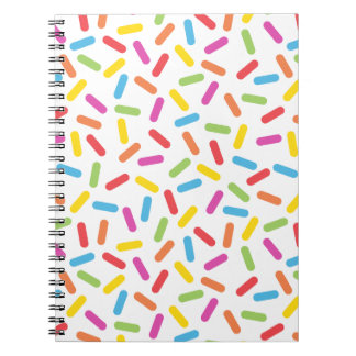 Rainbow Sprinkles Notebook