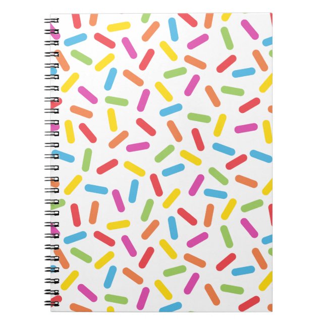 Rainbow Sprinkles Notebook (Front)