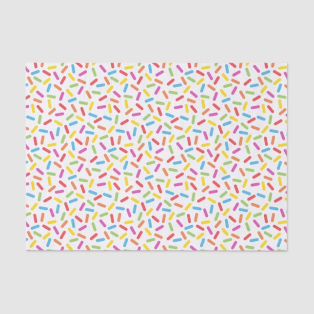 Rainbow Sprinkles Tissue Paper (Front)