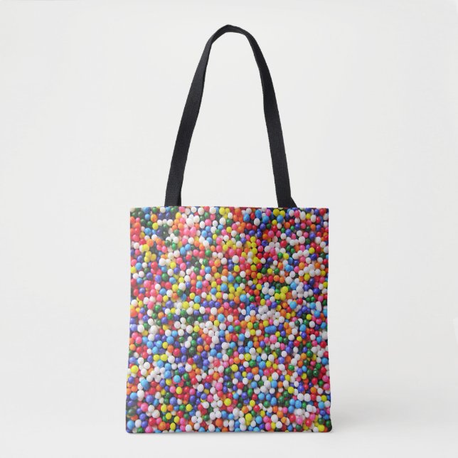 Rainbow sprinkles tote bag (Front)