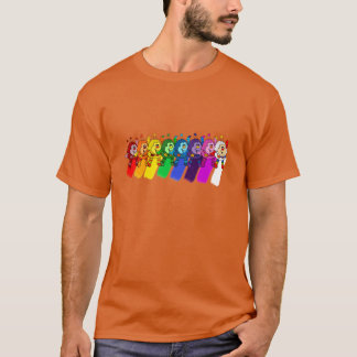 Rainbow Sprites funny gift T-Shirt