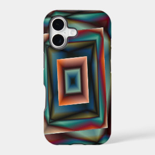 rainbow squares iphone case