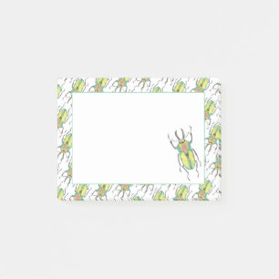 Rainbow Stag Beetle Love Bug Post-it Notes